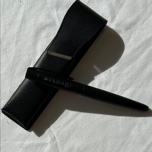Bvlgari Black Pen with Case